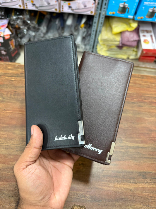 Balebaily Men's Leather Wallet – Long & Short Style