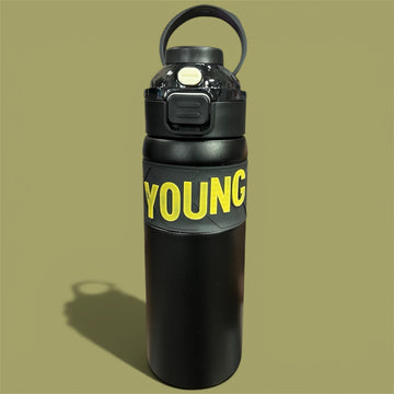 YOUNG Sports Water Bottle – Insulated Stainless Steel 650 ml