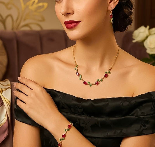 Viral Tulip Necklace fullset