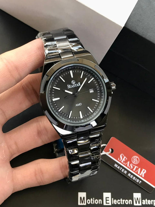 Orignal Seastar AMD Water Resistant Men's Watch – 12 different colours With brand Watch